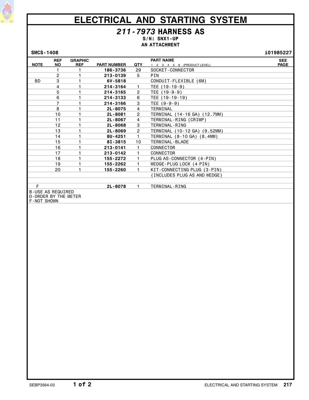 2L-8078 - TERMINAL-RING