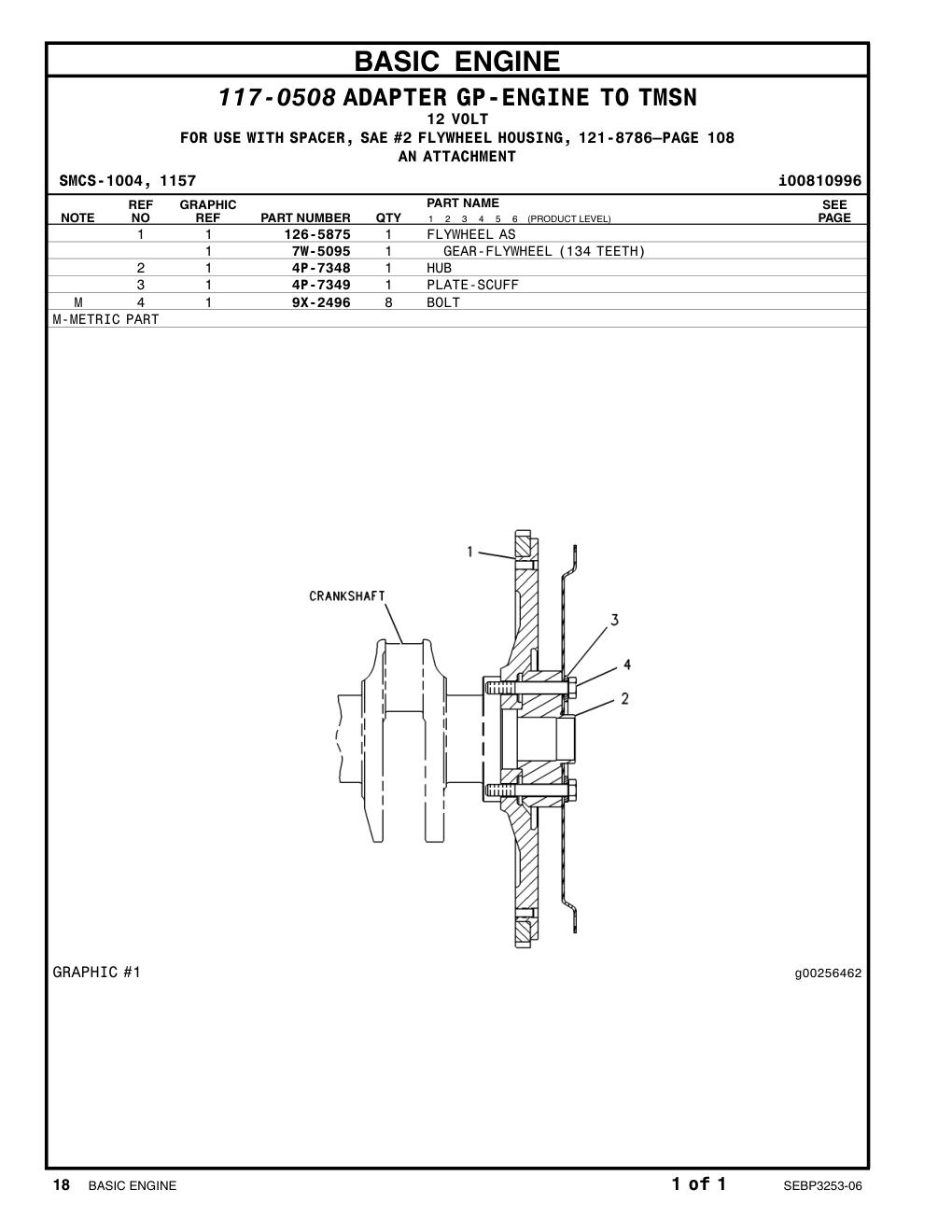 4P-7348 4P-7348 CAT parts manual diagram