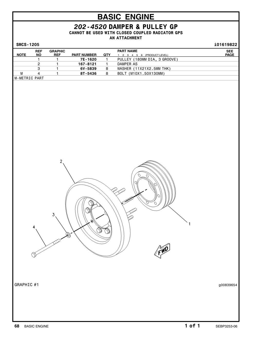 8T-5436 - BOLT (L=130mm)