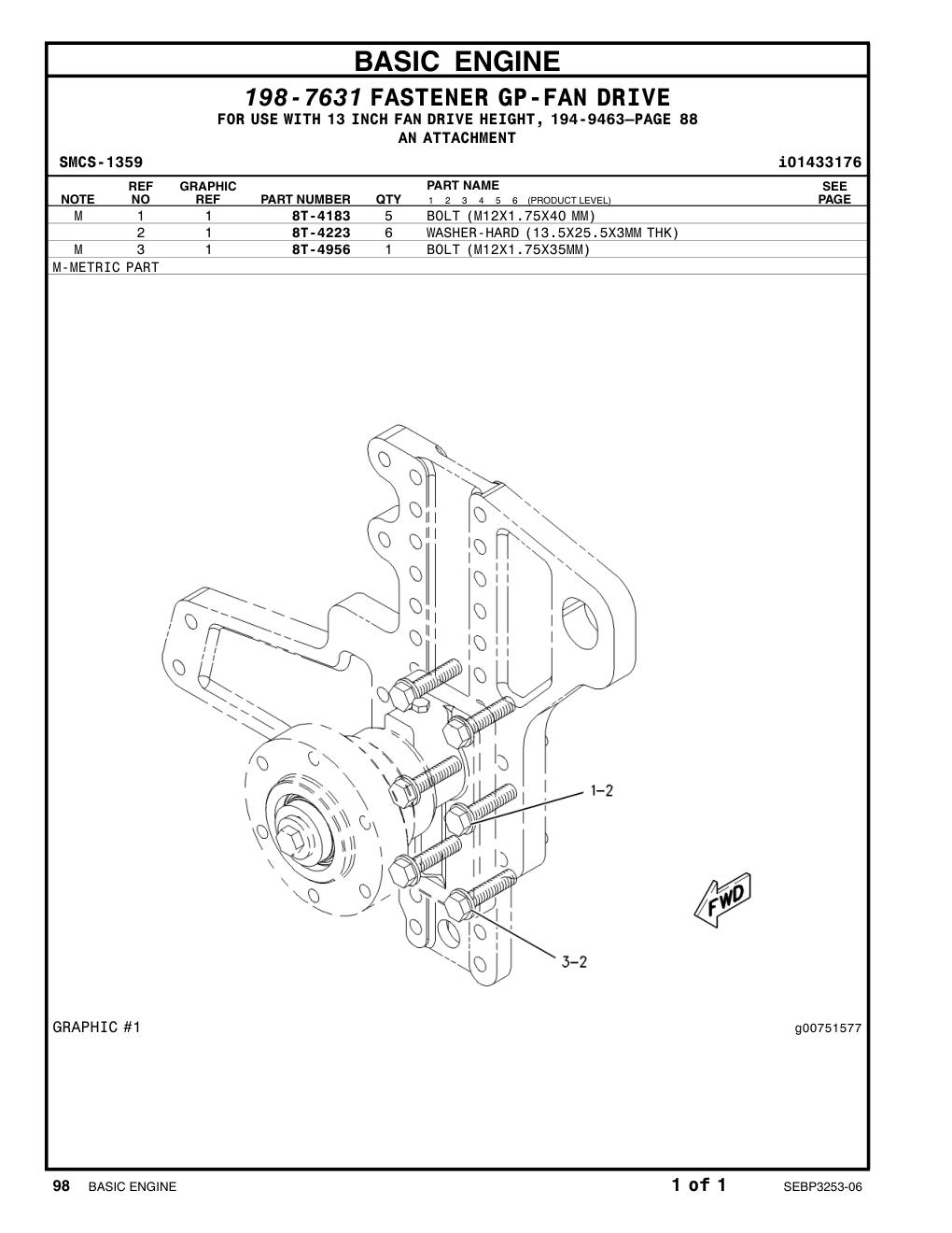 8T-4956 - BOLT (L=35mm)