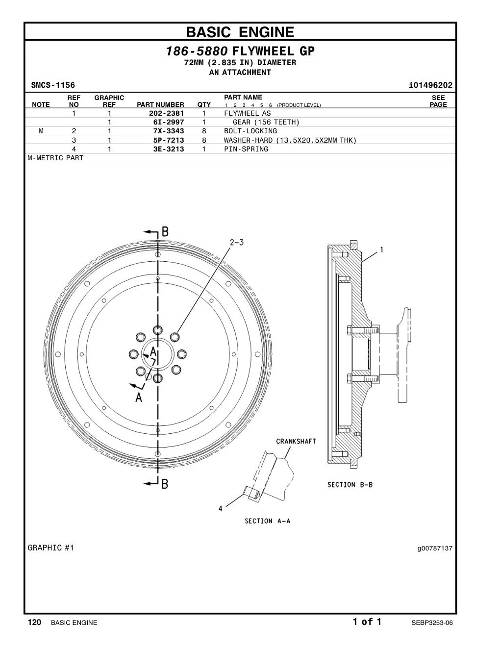 202-2381 - FLYWHEEL AS