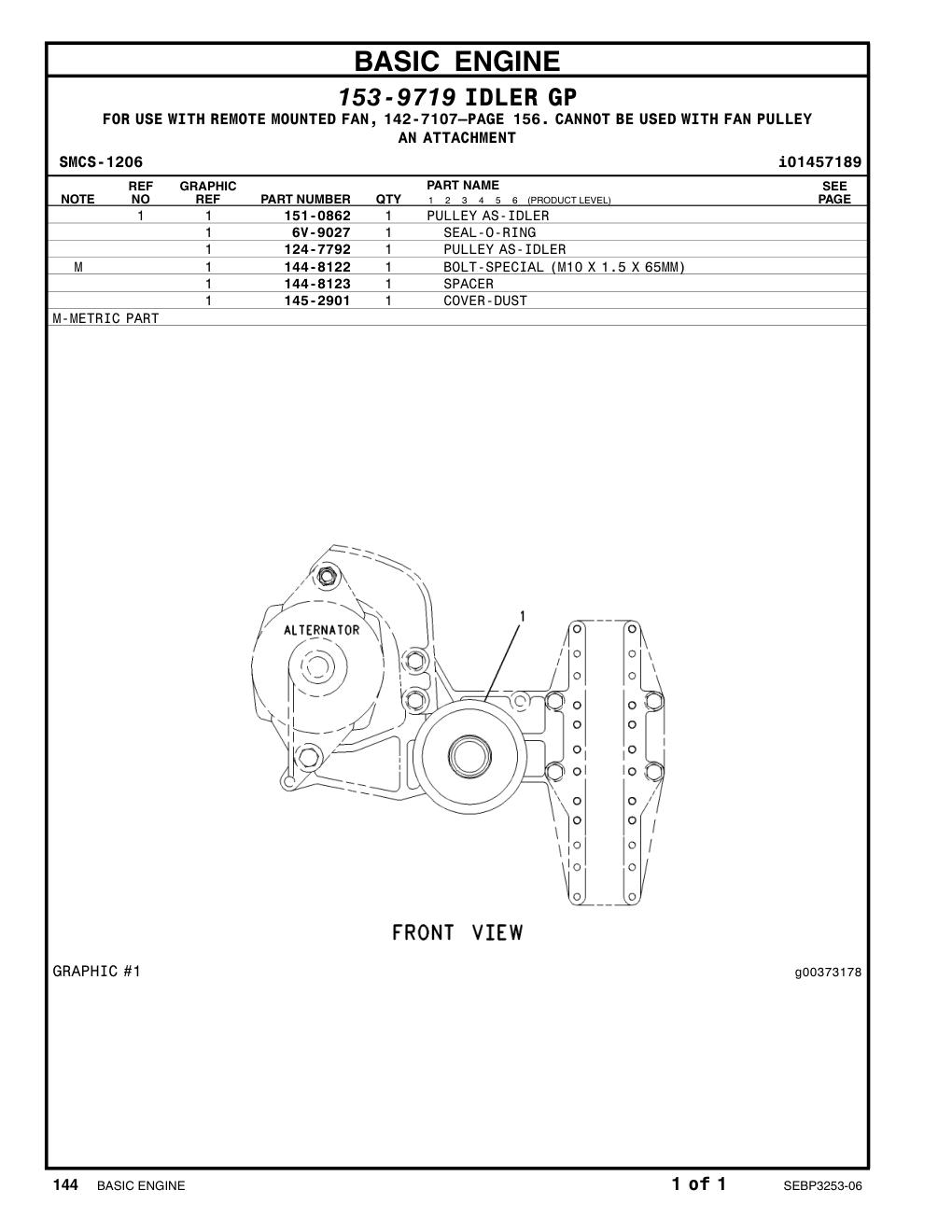 6V-9027 - SEAL-O-RING