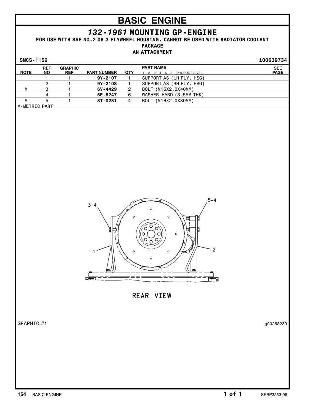 9Y-2108 - SUPPORT AS(RHFLY.HSG)