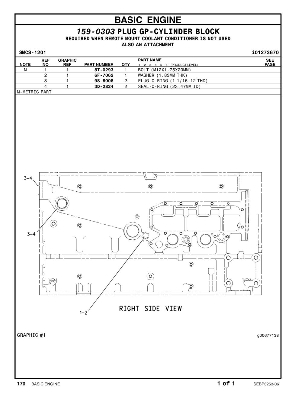 6F-7062 WASHER (12.7X19.05X1.83-MM THK) CAT parts manual diagram