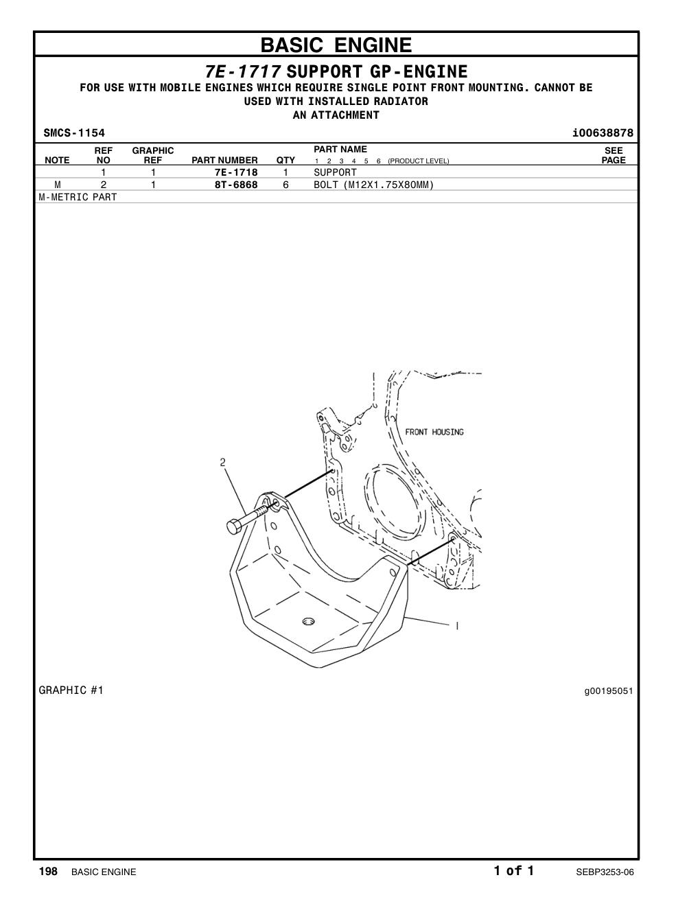 7E-1718 7E-1718 CAT parts manual diagram