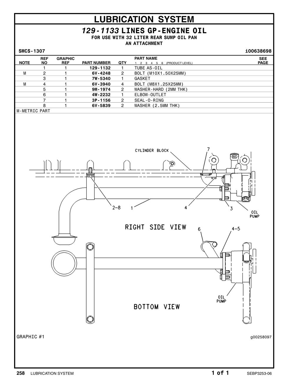 6V-4248 BOLT (L=25mm) CAT parts manual diagram