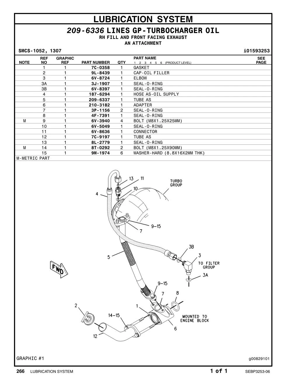 8T-0292 BOLT (L=90mm) CAT parts manual diagram
