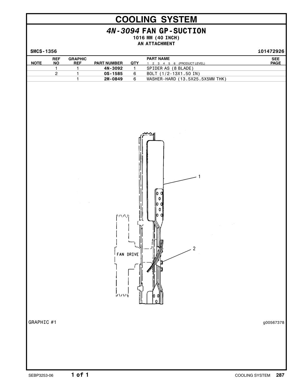 2M-0849 WASHER-HARD (13.5X25.5X5-MM THK) CAT parts manual diagram