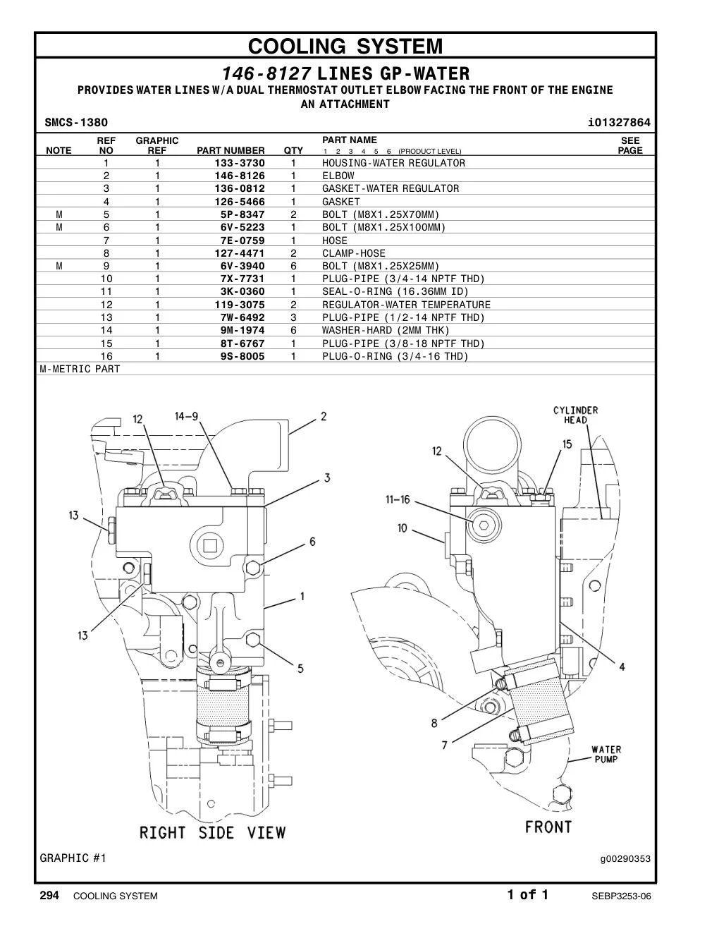 119-3075 - REGULATOR-WATER TEMPERATURE