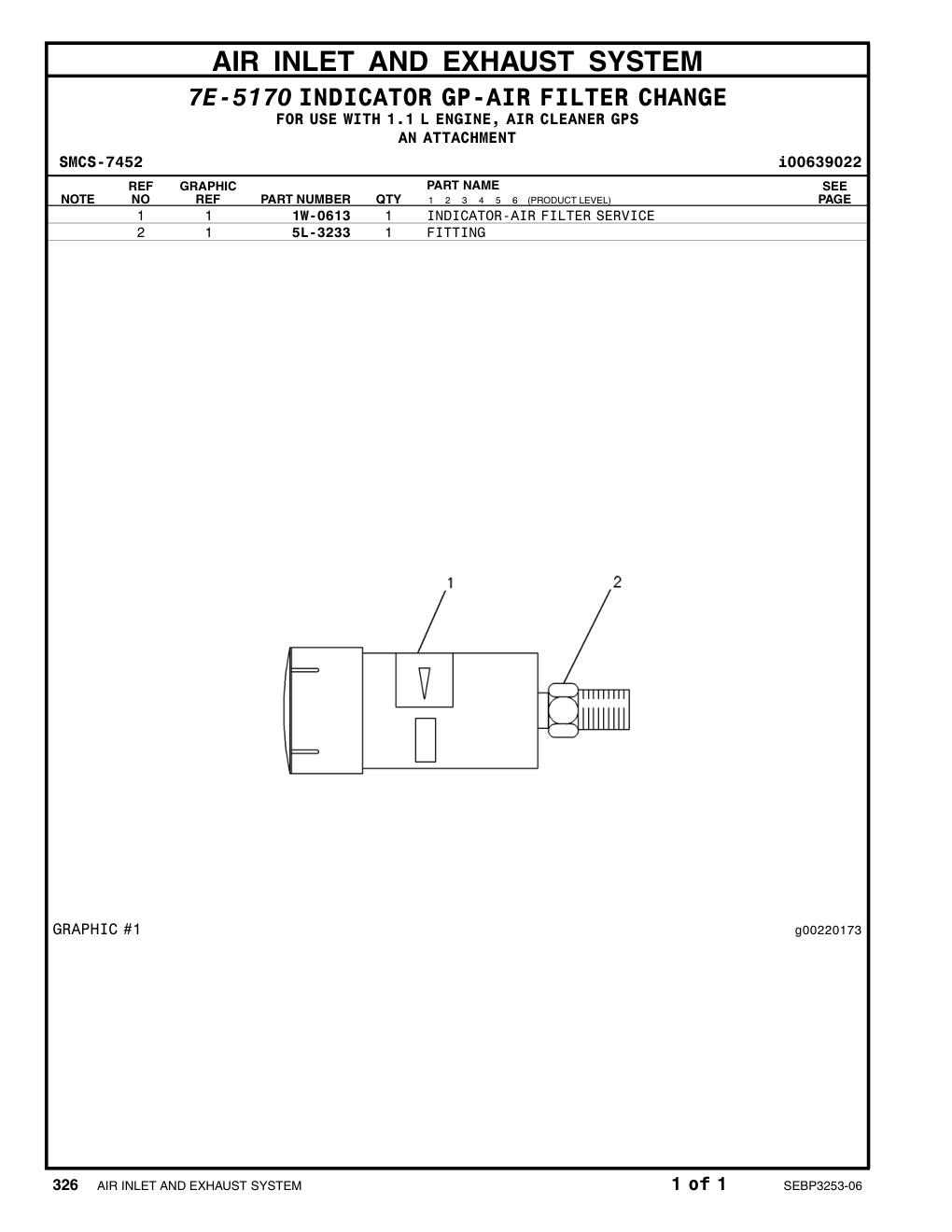 5L-3233 - FITTING
