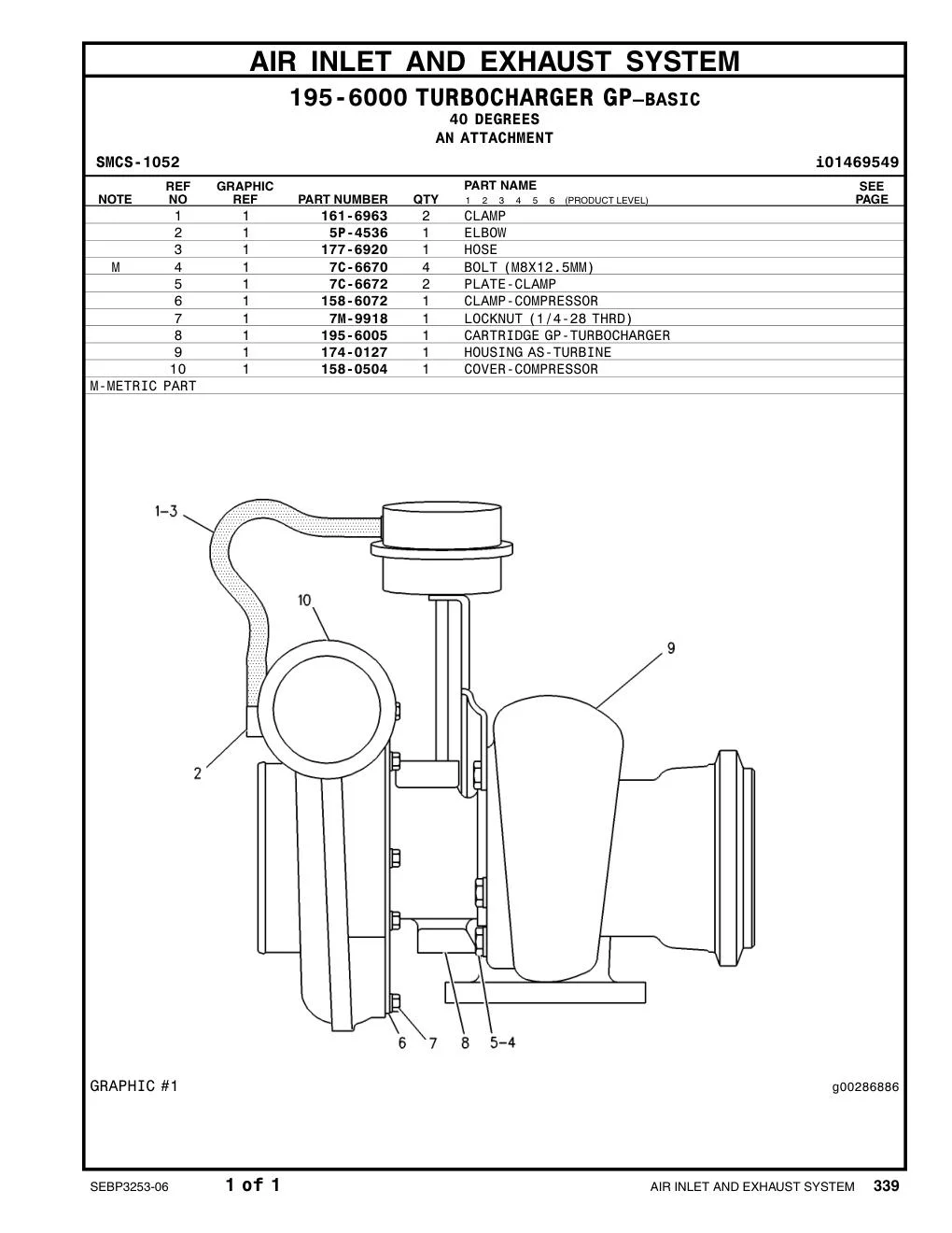 174-0127 - HOUSING AS-TURBINE
