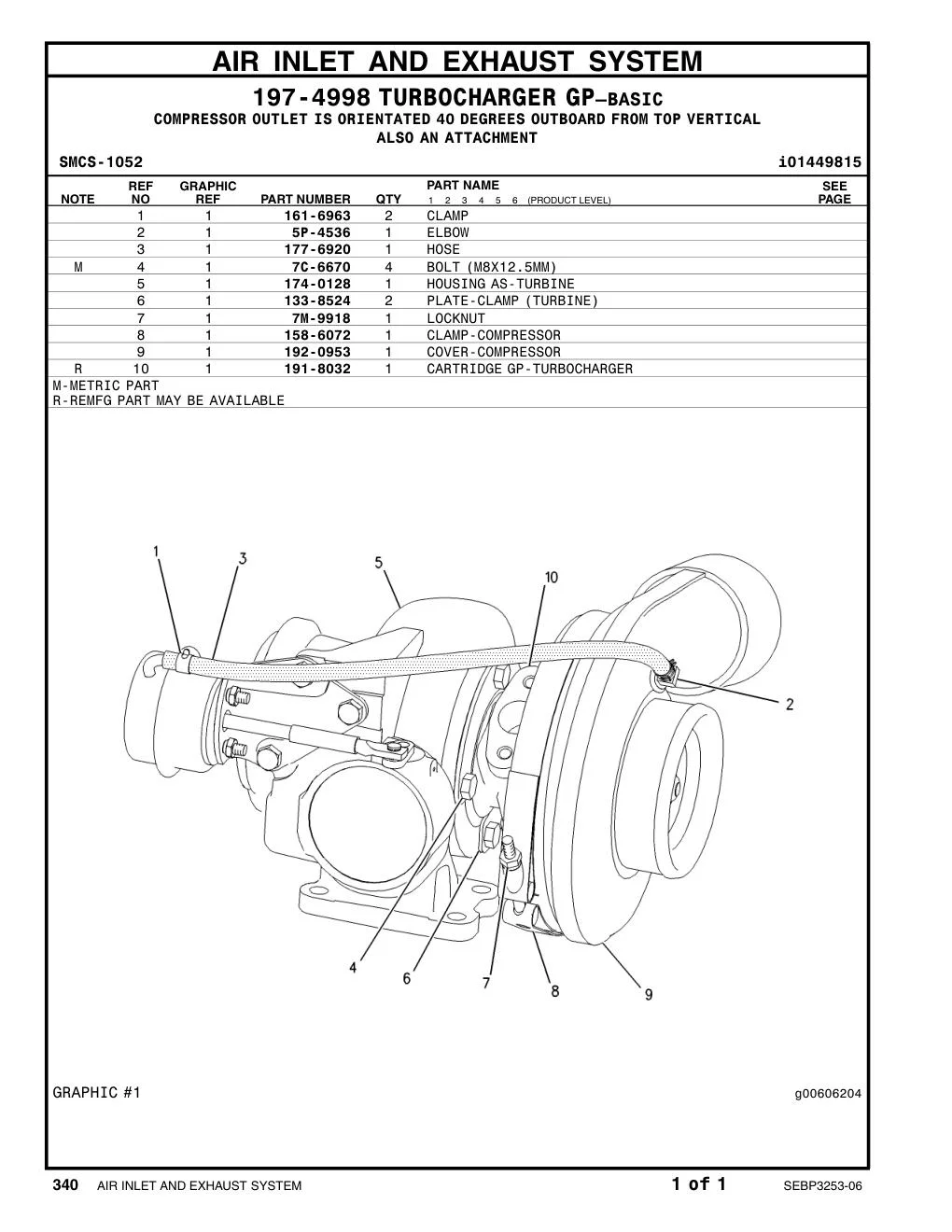 174-0128 - HOUSING AS-TURBINE