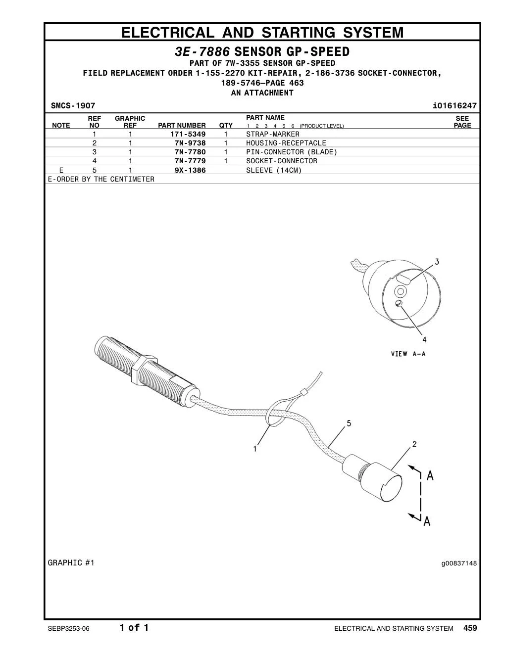 171-5349 - STRAP-MARKER