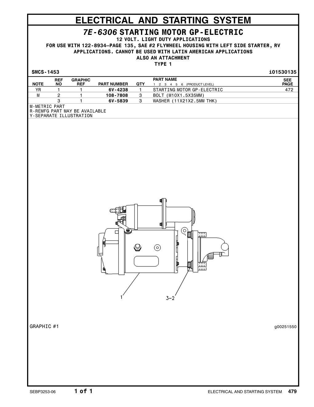 6V-4238 6V-4238 CAT parts manual diagram