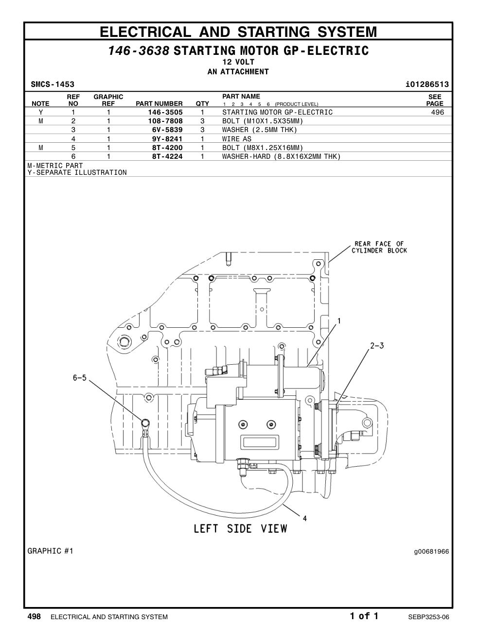 8T-4200 BOLT (L=16mm) CAT parts manual diagram