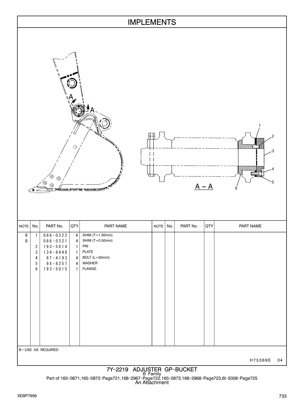 193-5015 - FLANGE 7Y - 2219 - 0872 - Page721,168 - 2967 - An