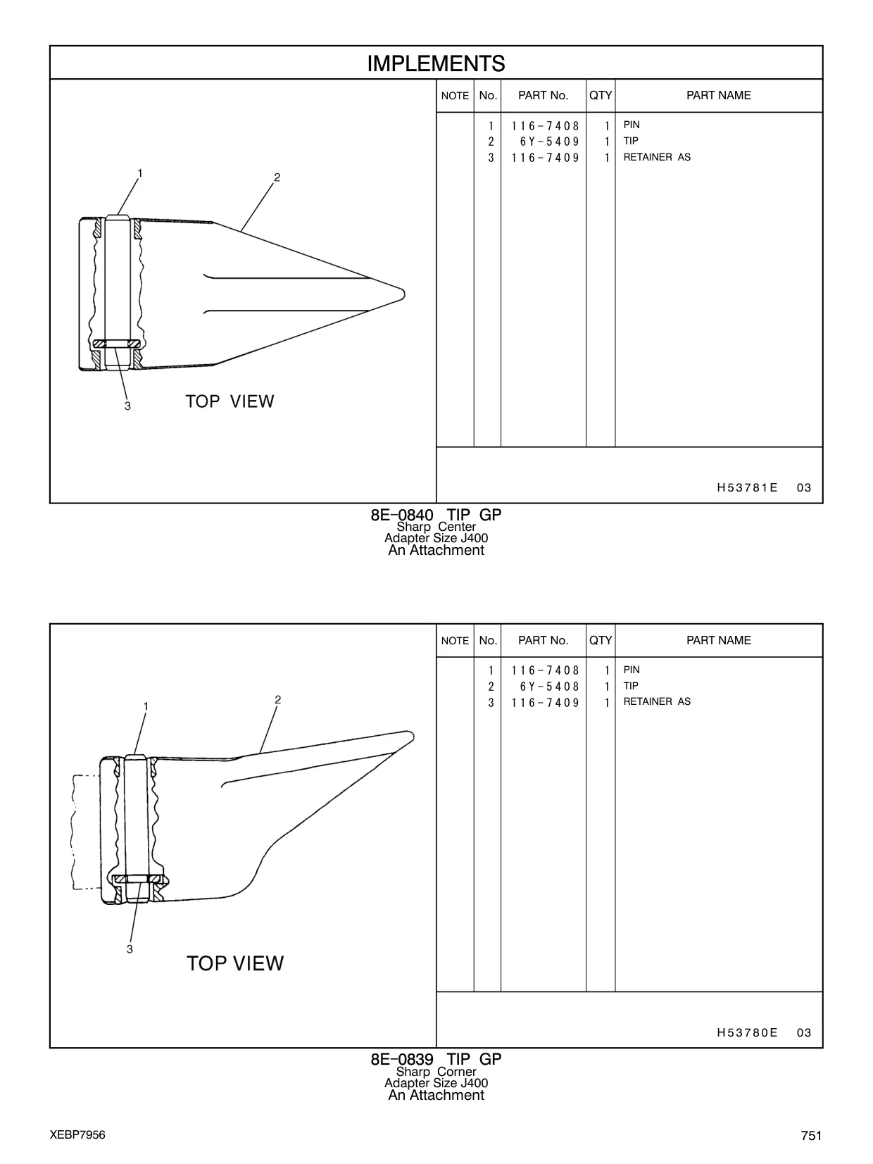 6Y-5408 - TIP