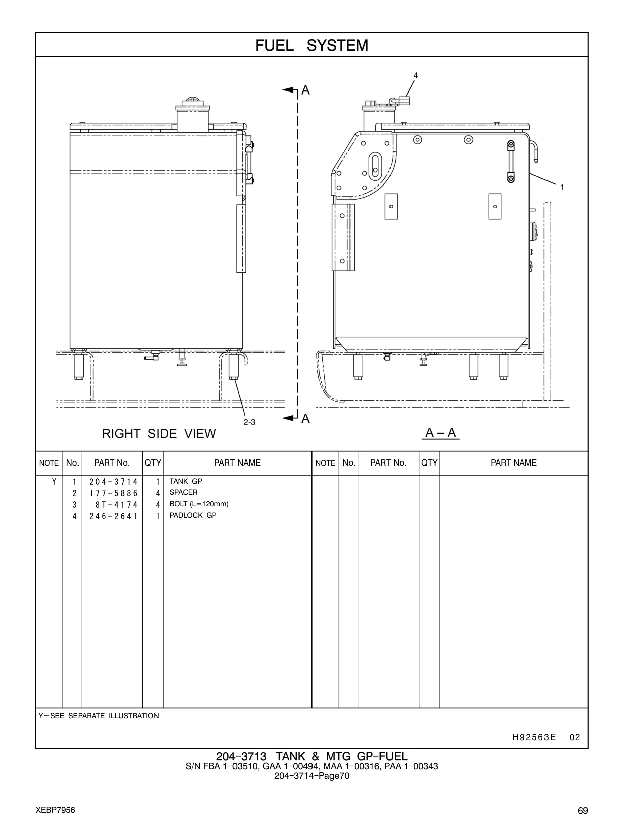 8T-4174 - BOLT (L=120mm)