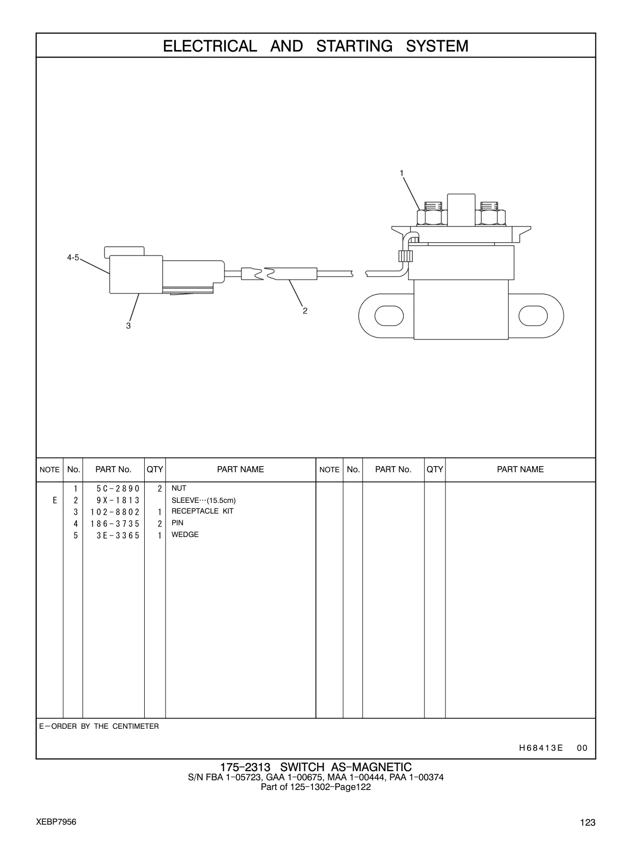 3E-3365 - WEDGE
