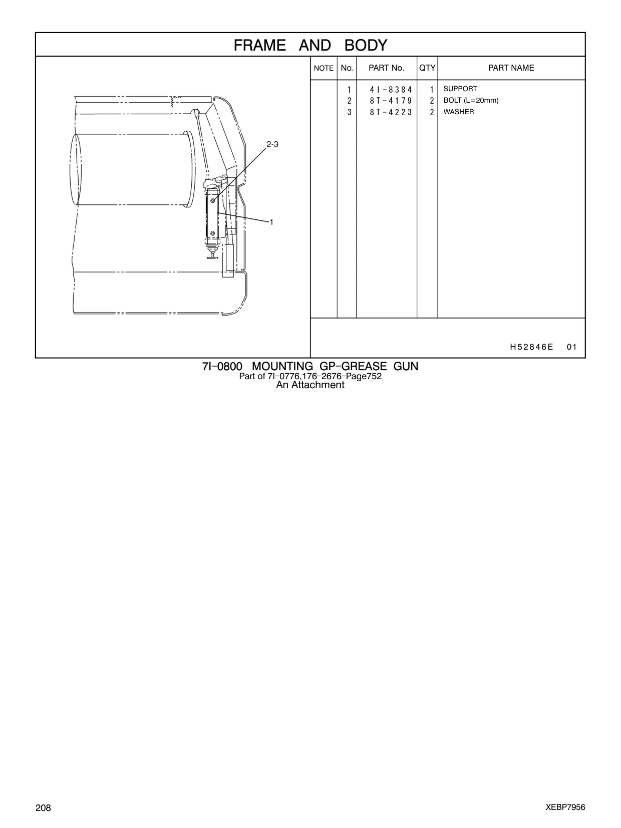 4I-8384 - SUPPORT
