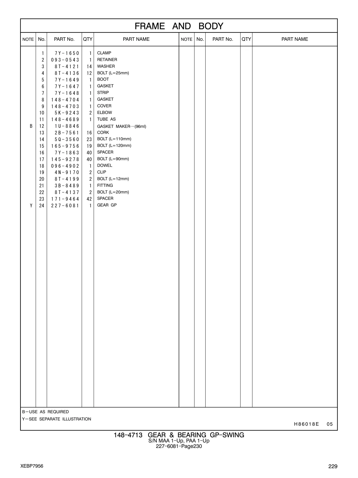 145-9278 - BOLT (L=90mm)