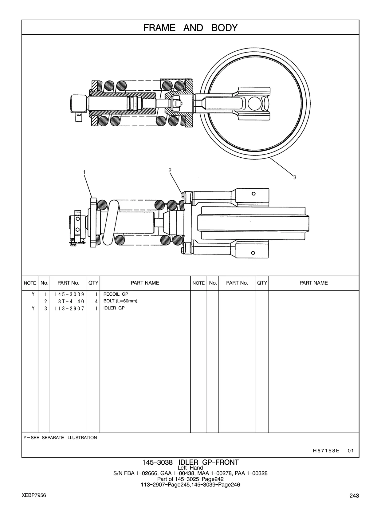 113-2907 - IDLER GP