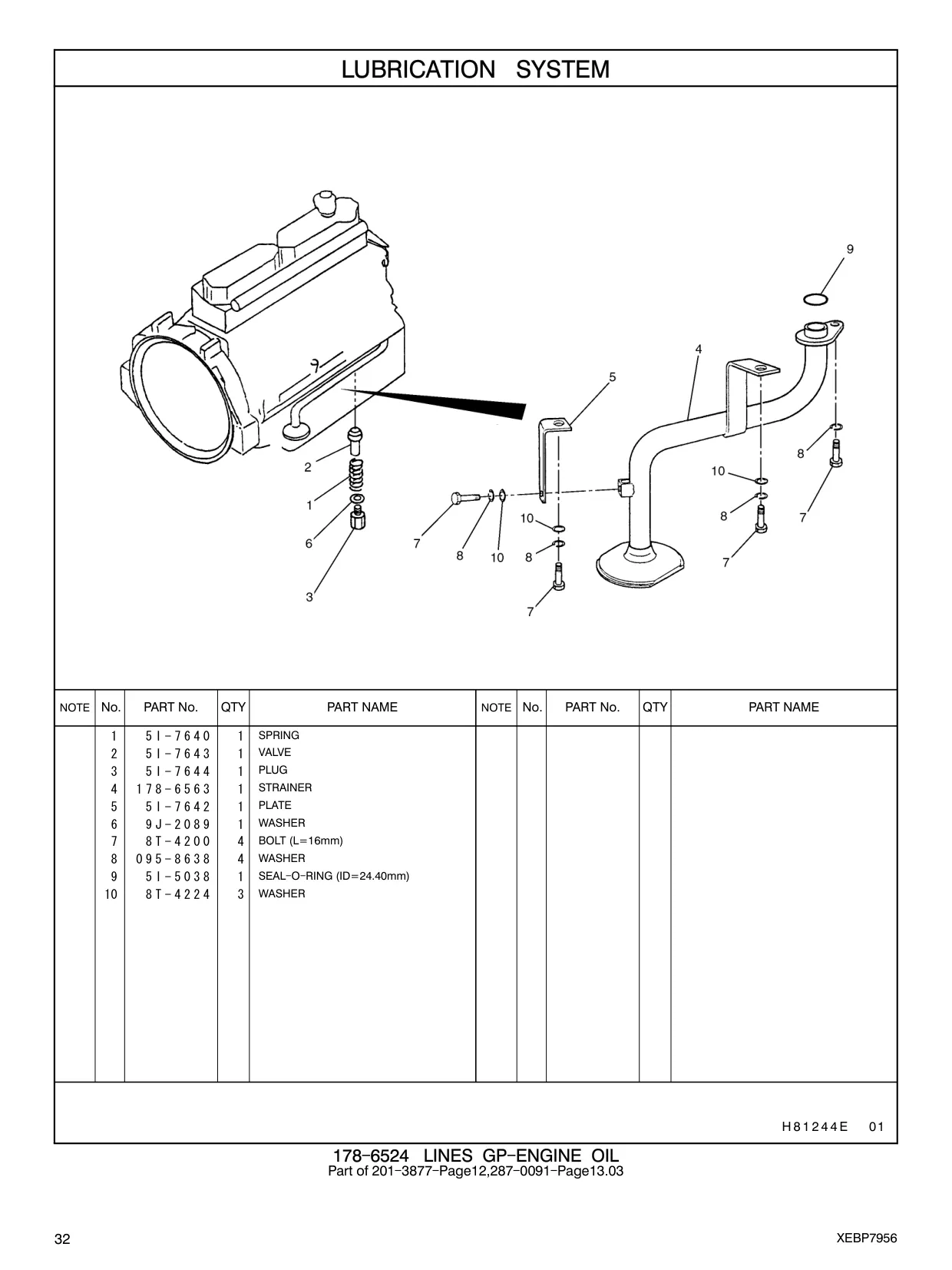 5I-5038 - SEAL - O - RING (ID=24.40mm)