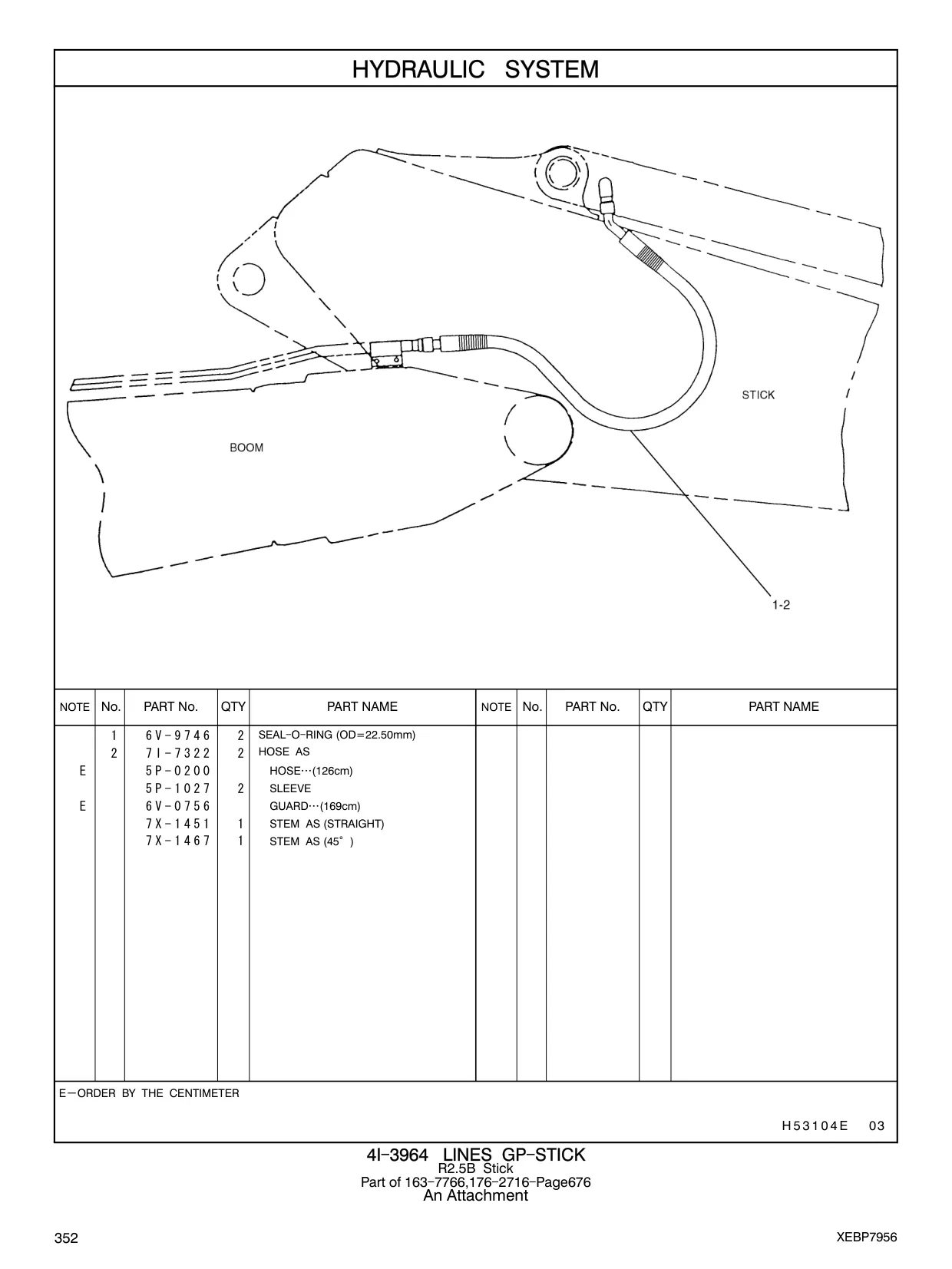 7X-1467 - STEM AS (45 ) 4I - 3964 Part of 163 - An
