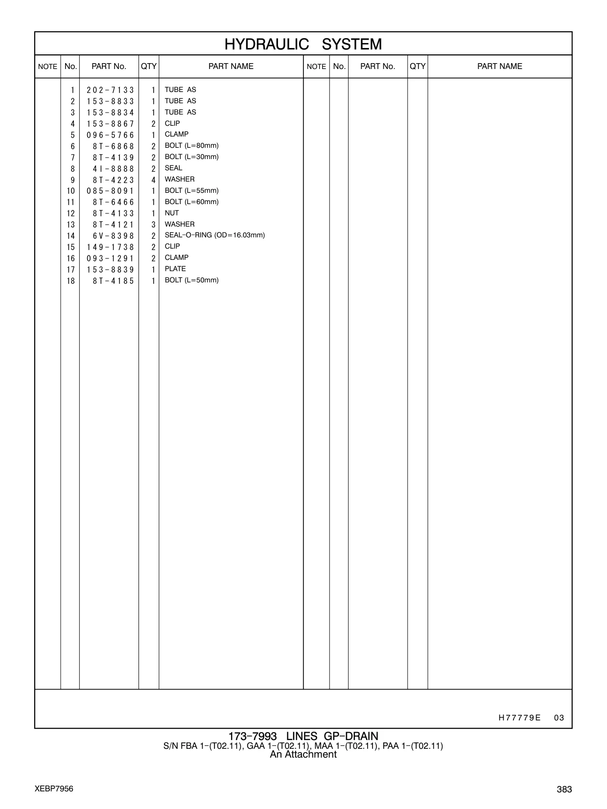 153-8834 - TUBE AS