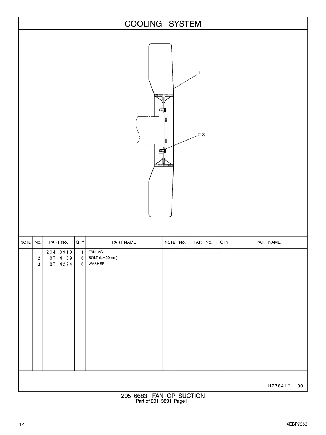 204-0910 - FAN AS