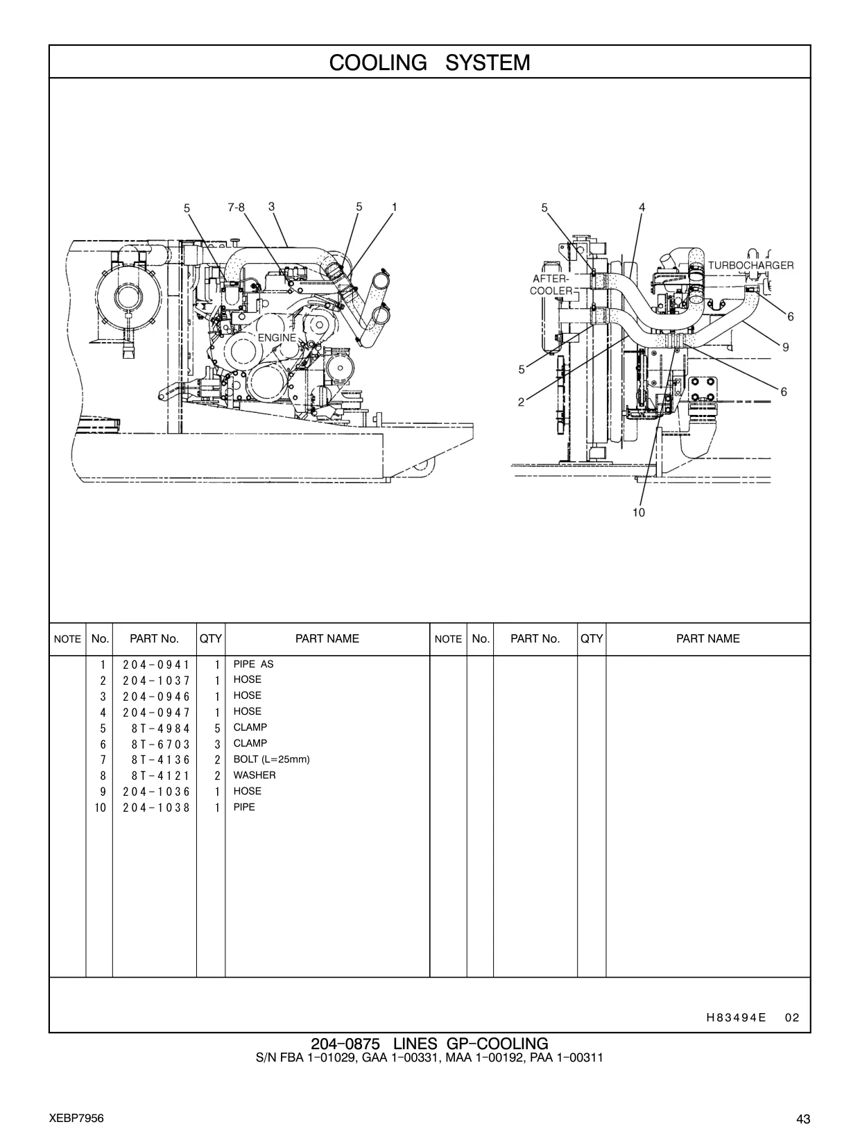204-0947 - HOSE