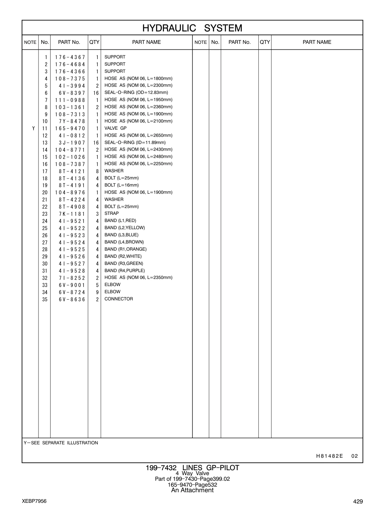 4I-3994 - HOSE AS (NOM 06, L=2300mm)