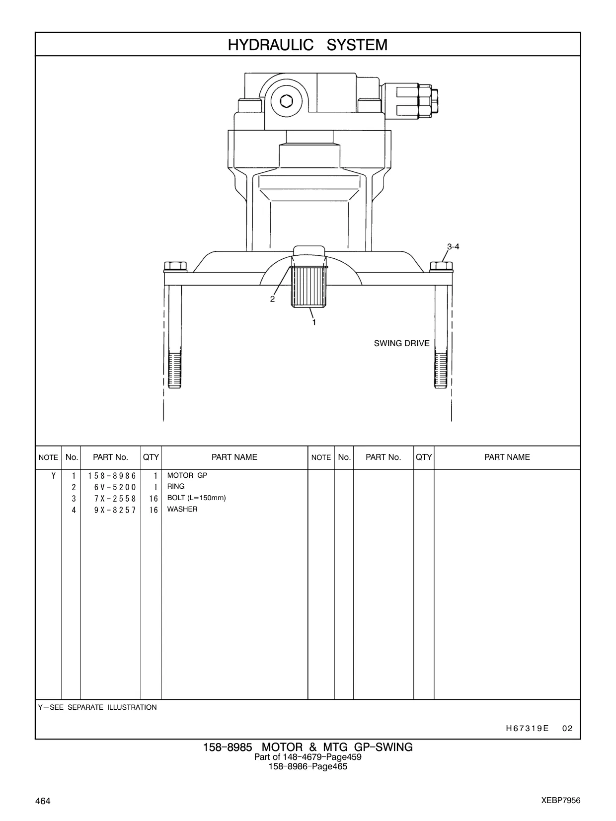 7X-2558 - BOLT (L=150mm)