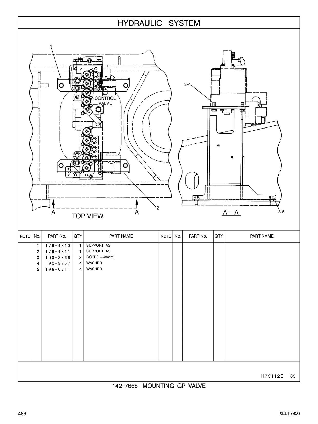 100-3866 - BOLT (L=40mm)