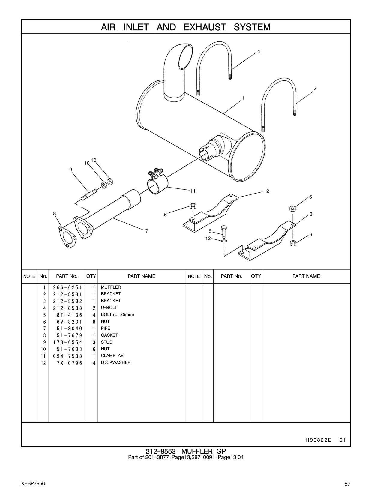 212-8582 - BRACKET