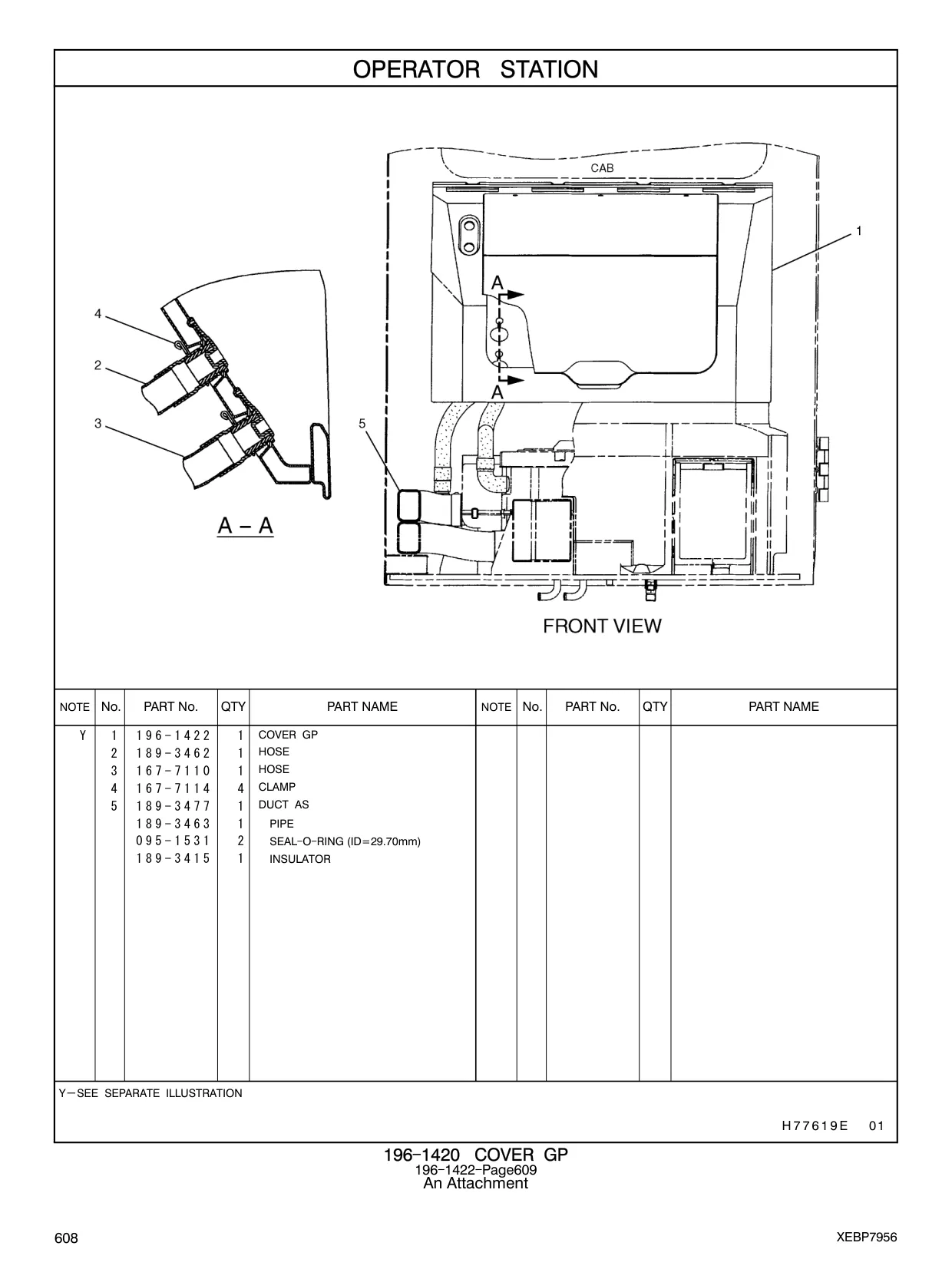196-1422 - COVER GP
