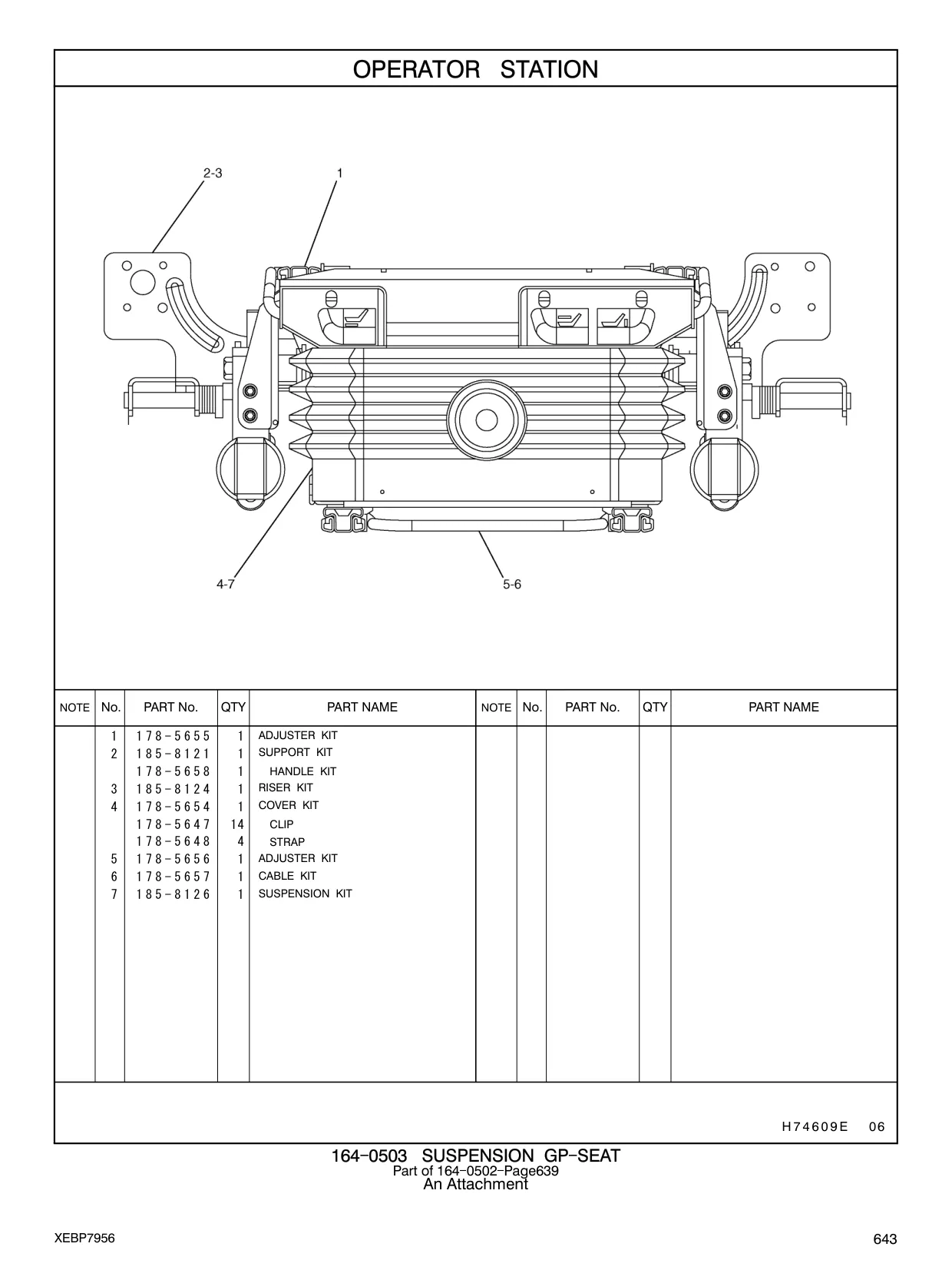 185-8121 - SUPPORT KIT