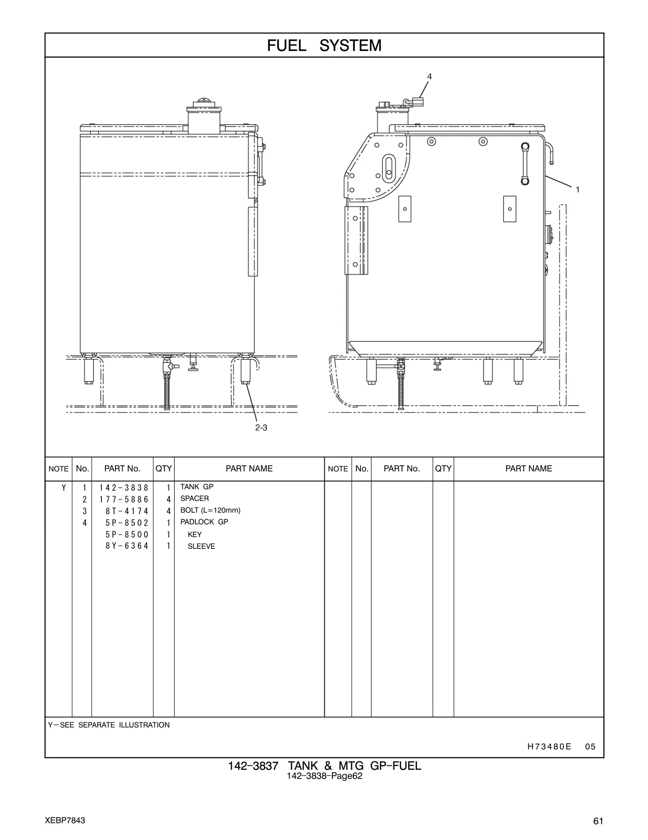5P-8500 - KEY