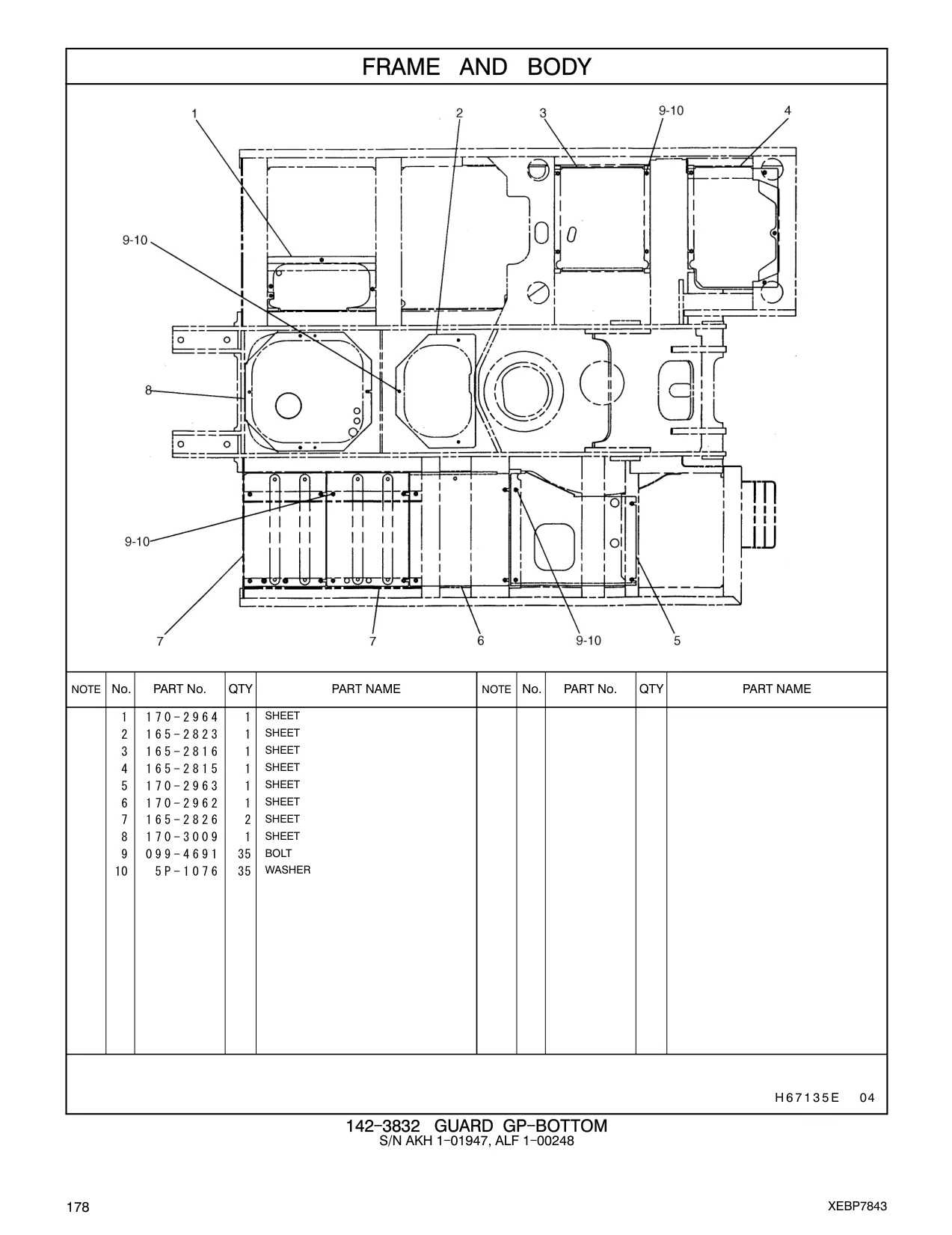 170-3009 - SHEET