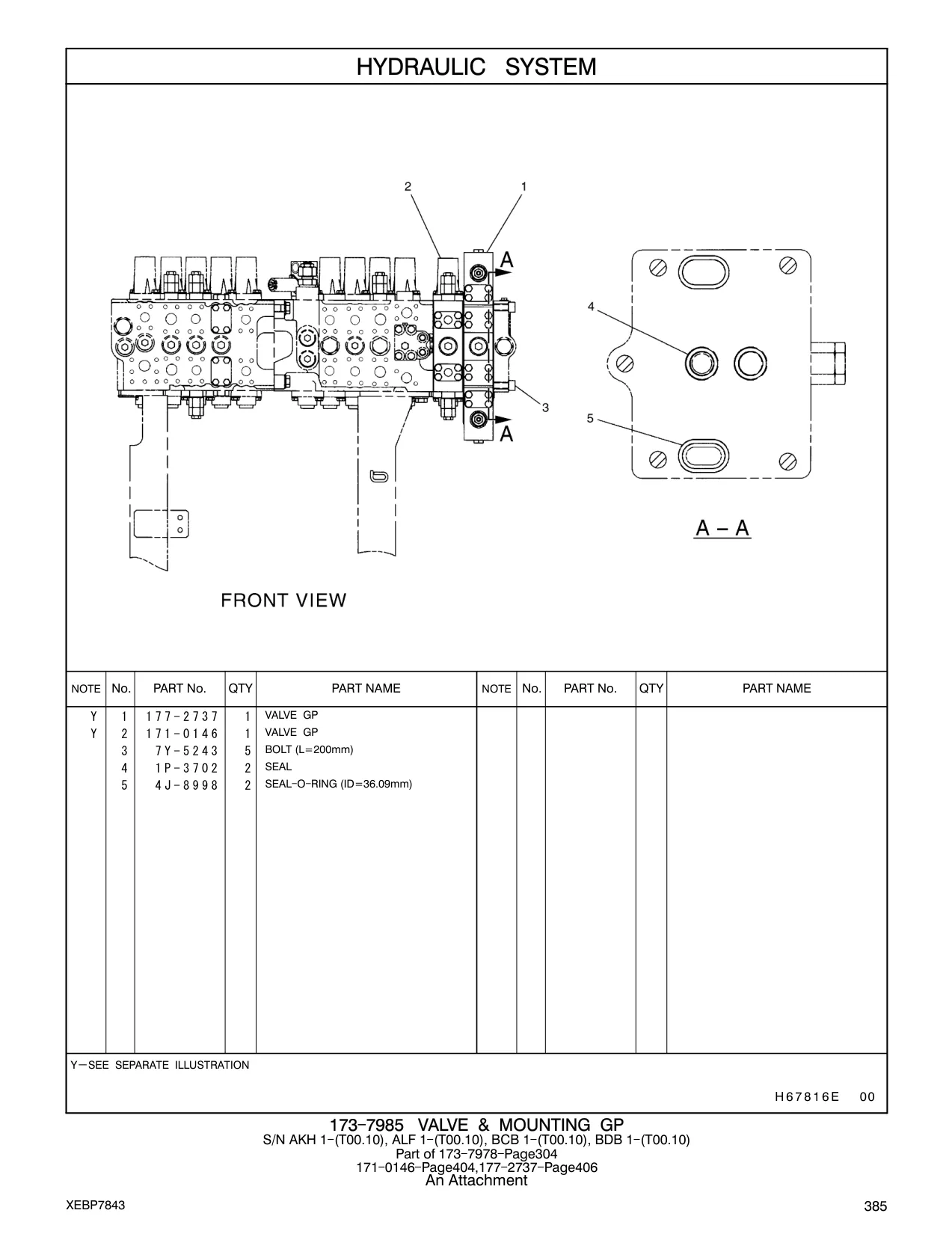 177-2737 - VALVE GP