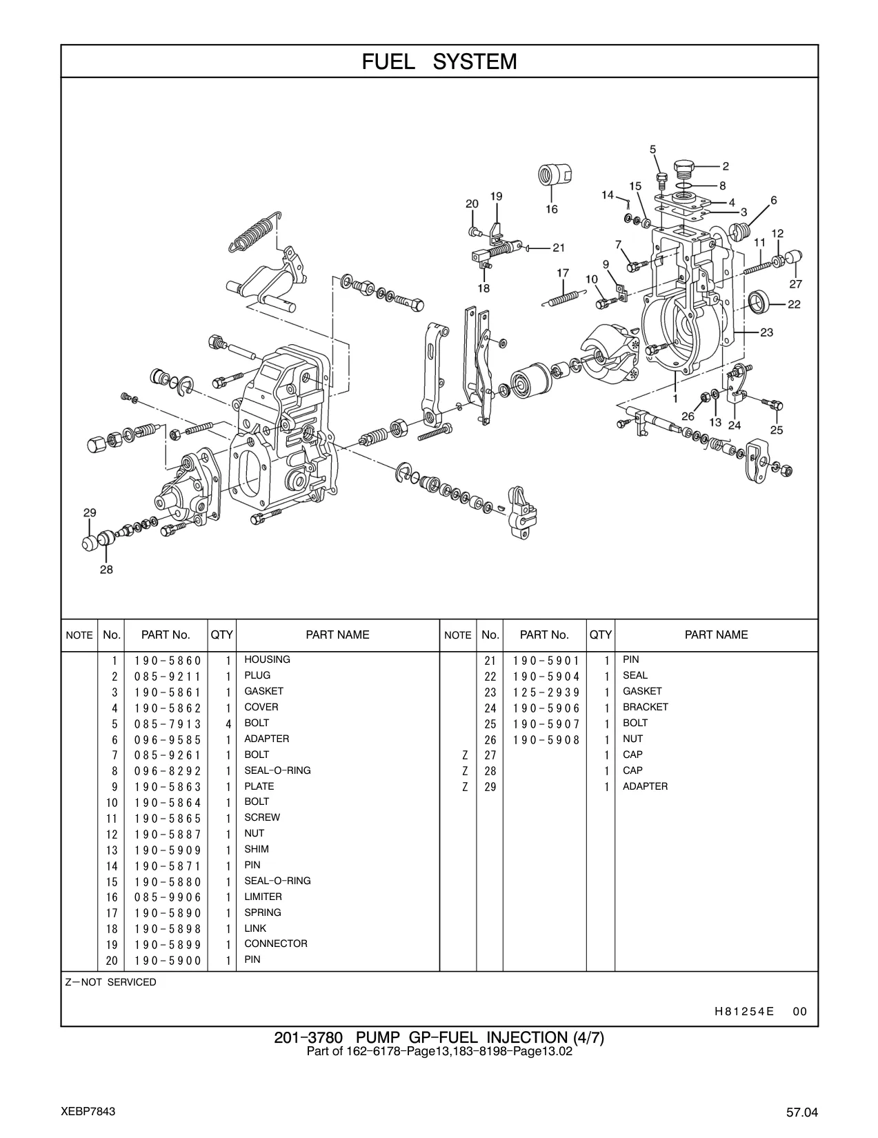 190-5898 - LINK