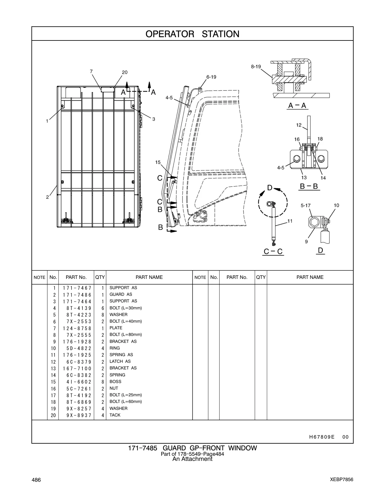 167-7100 - BRACKET AS