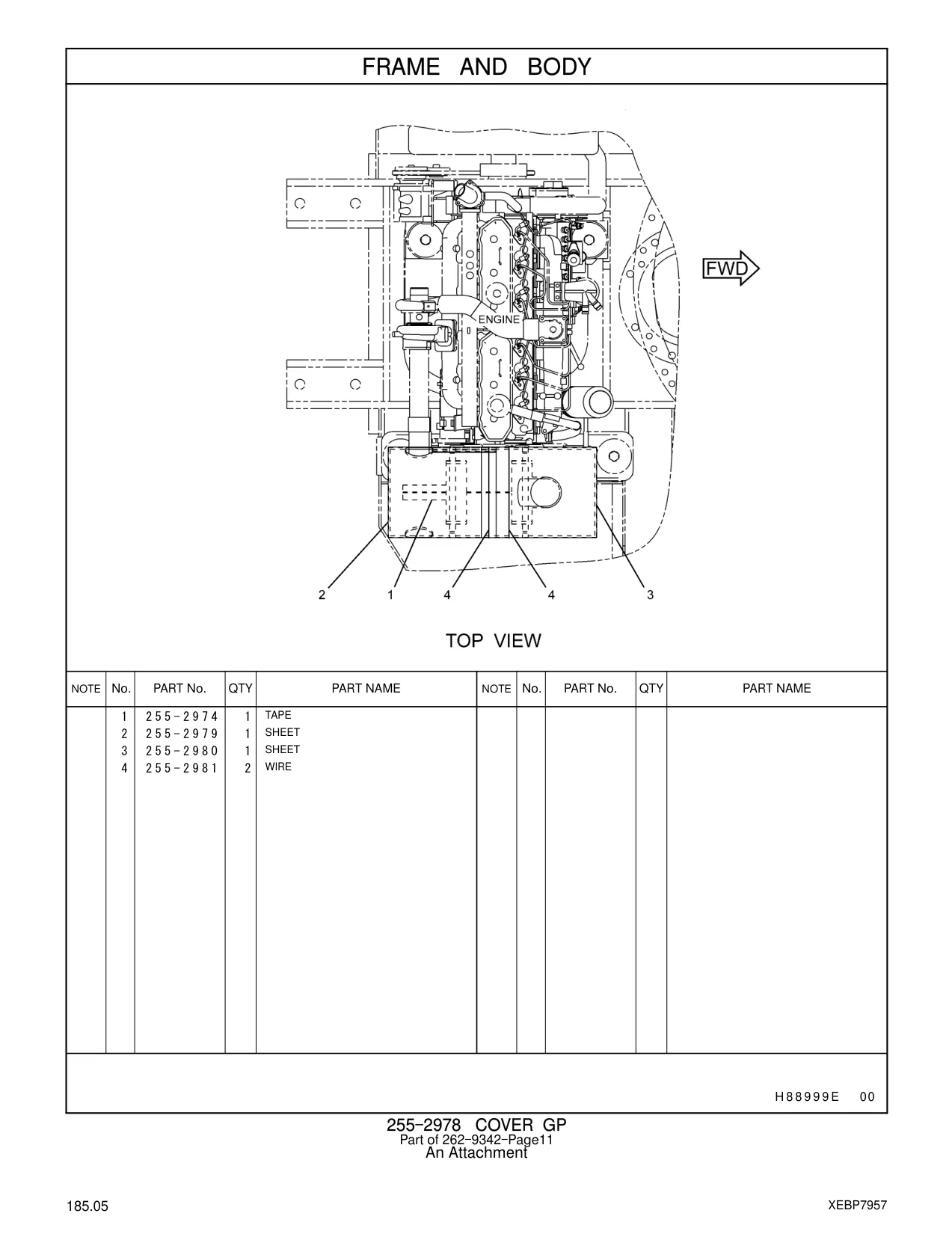 255-2980 - SHEET