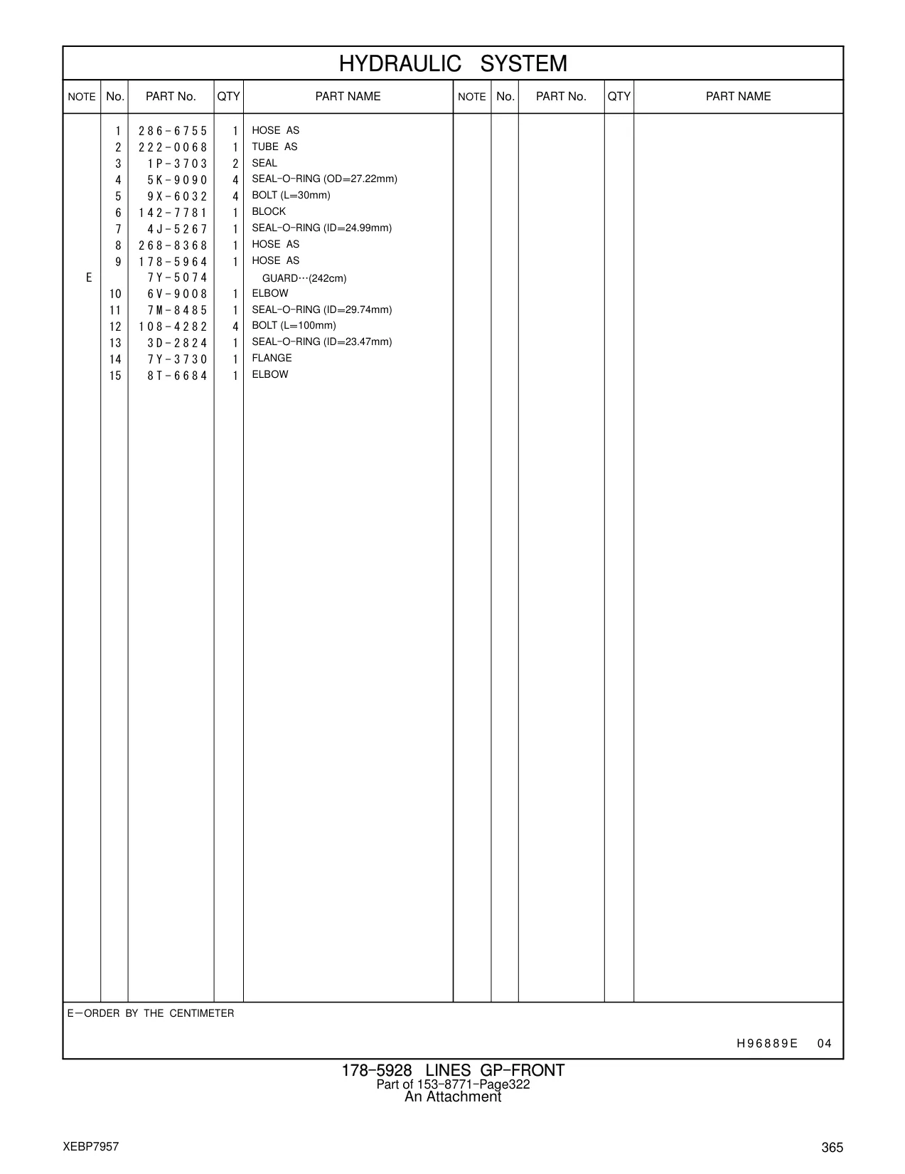 108-4282 - BOLT (L=100mm)