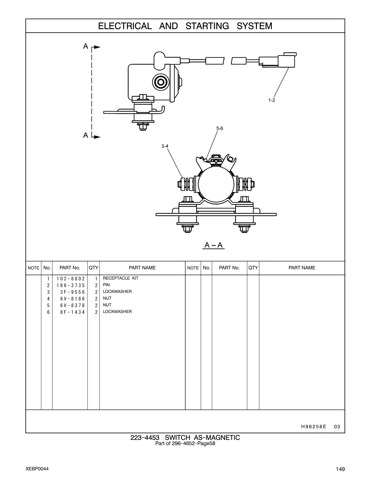 6V-8186 - NUT