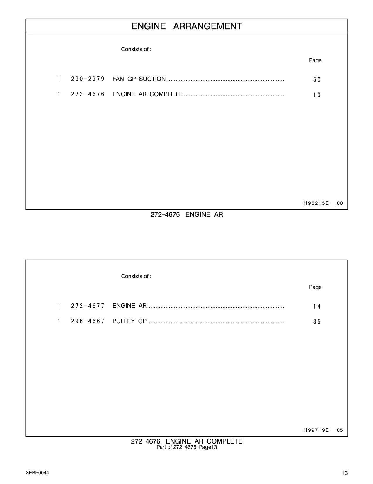 272-4677 - ENGINE AR..................................................................................