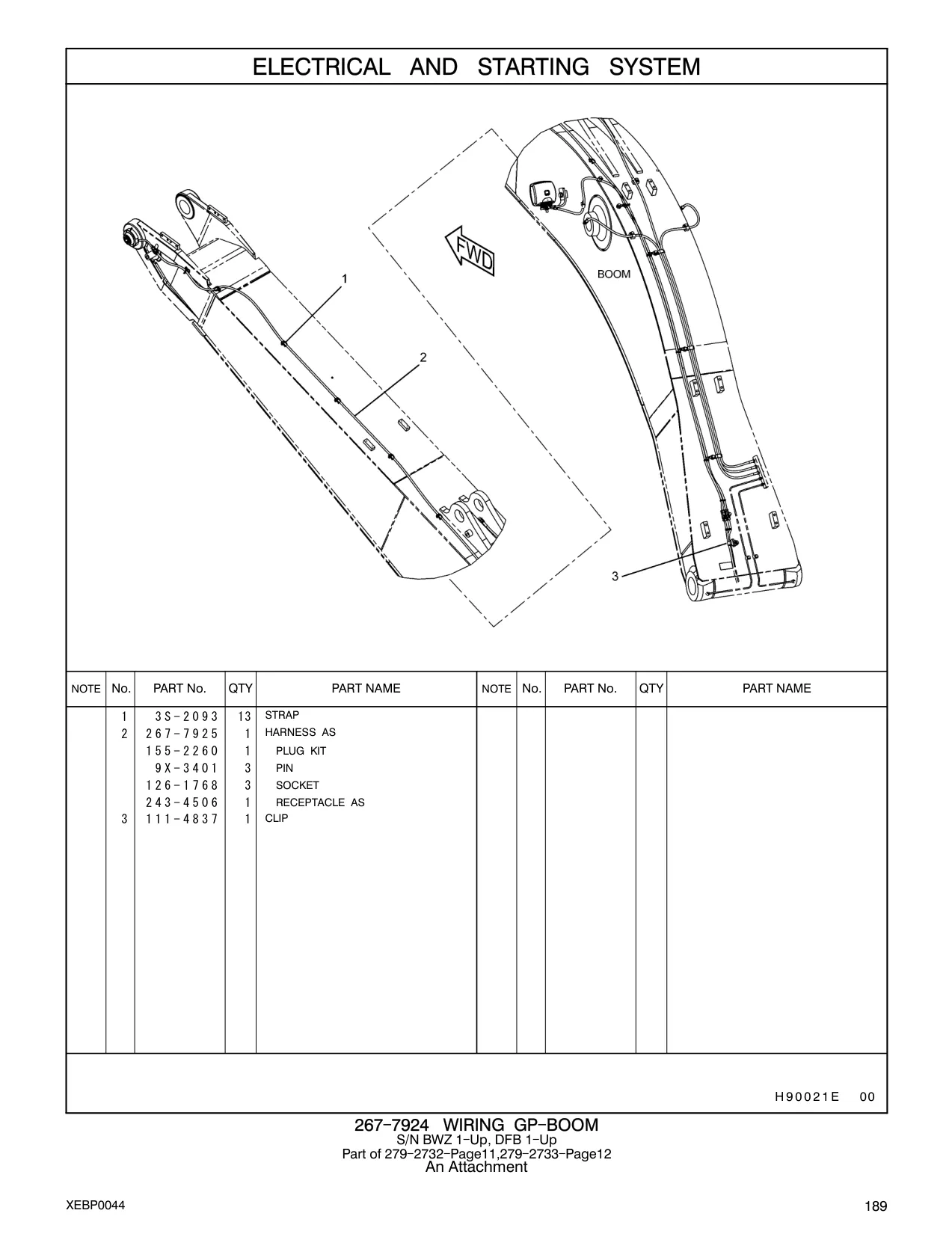 267-7925 - HARNESS AS