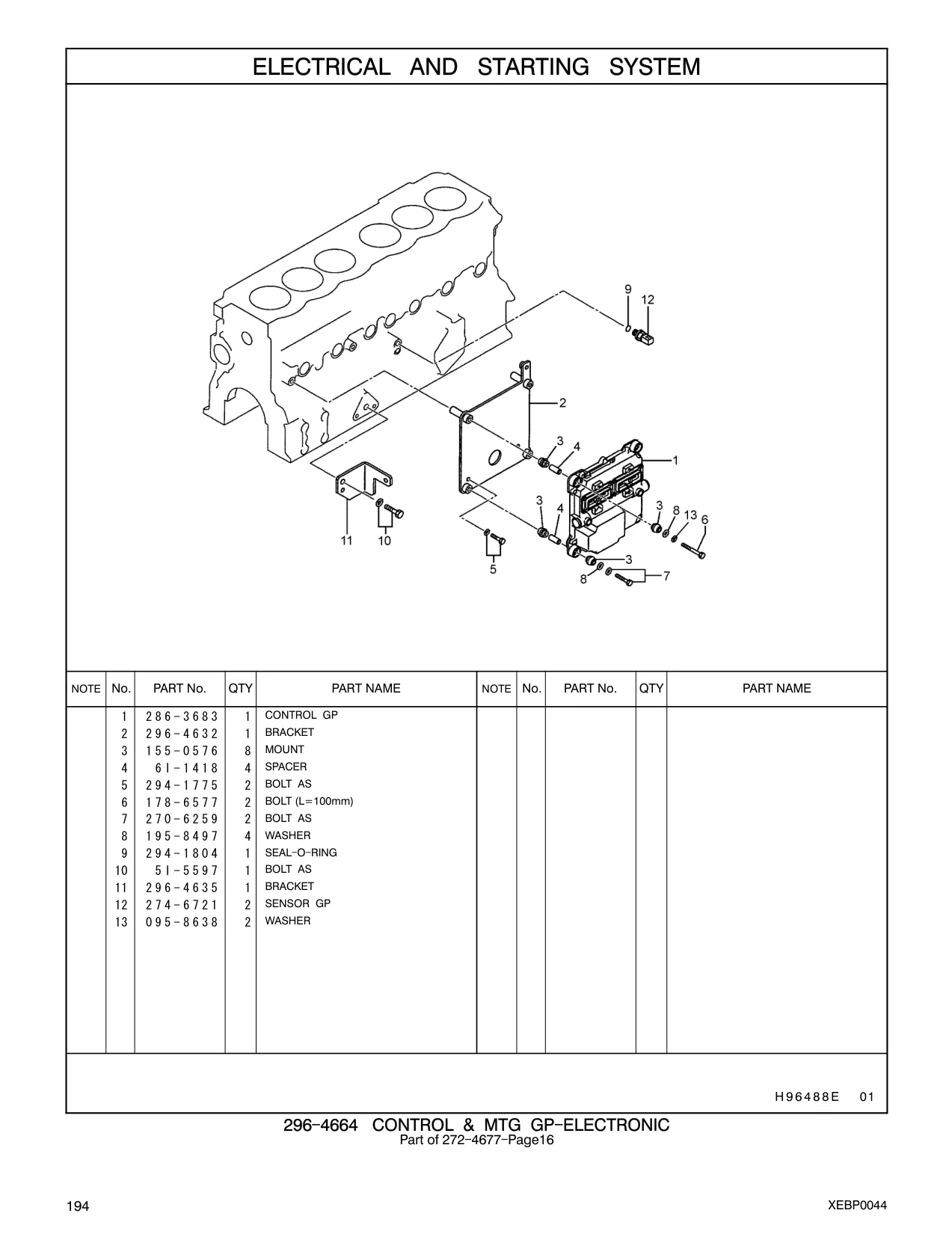 296-4635 - BRACKET