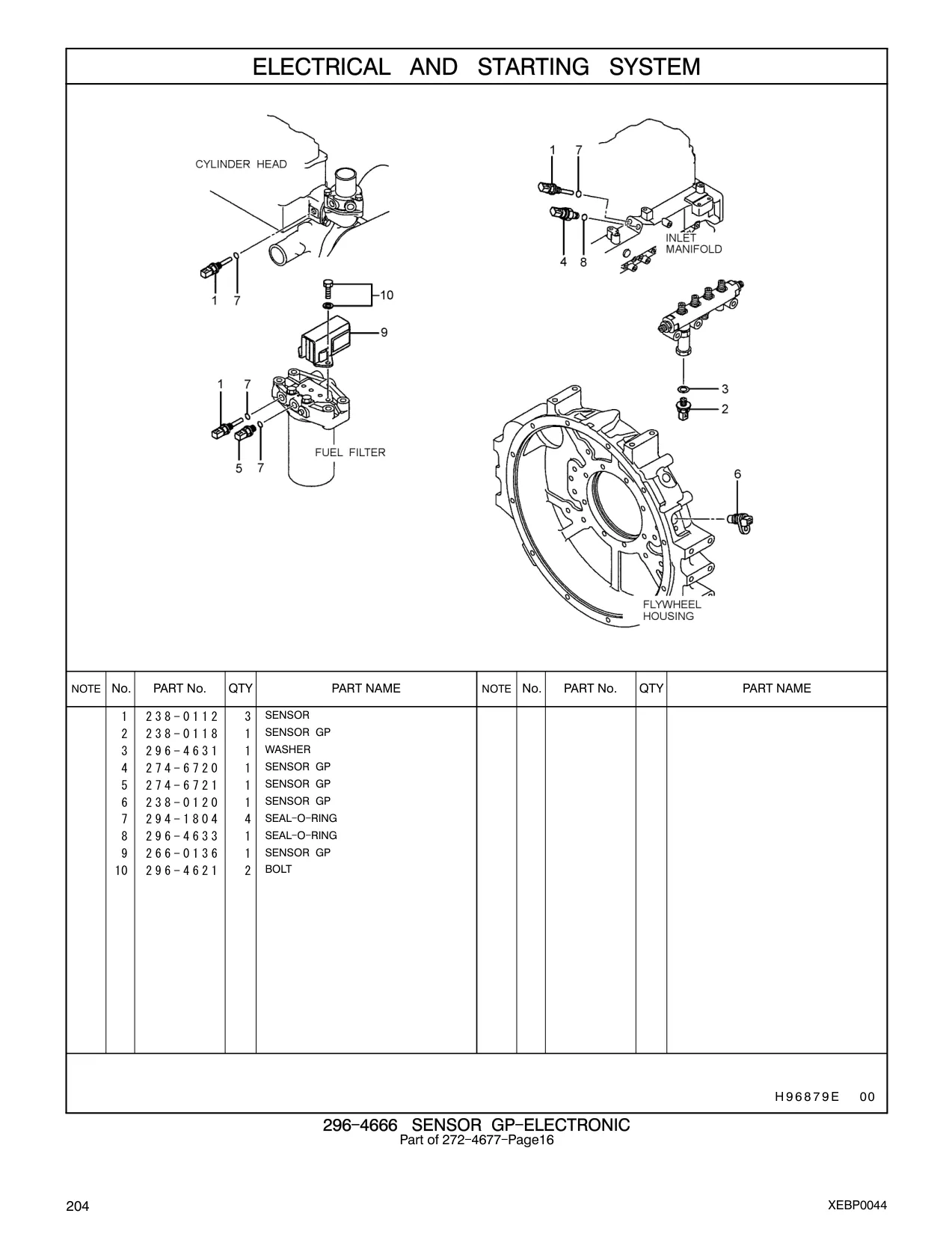 274-6720 - SENSOR GP