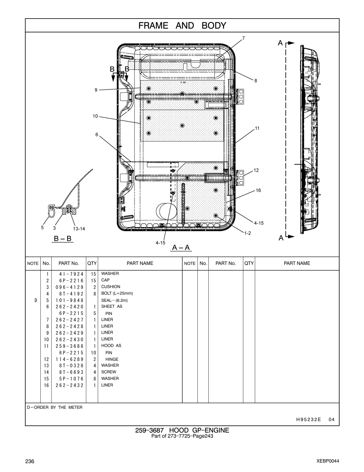 4I-7924 - WASHER